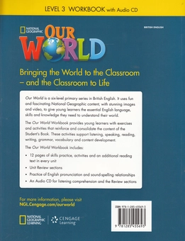 Паперова книга «Our World Level 3 Workbook (+ CD-ROM)», автор Леслі Іто - фото №2 - мініатюра