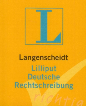 Бумажная книга «Lilliput Deutsche Rechtschreibung» - фото №1 - миниатюра