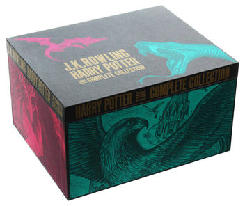 Бумажная книга «Harry Potter Adult Hardback Box Set», автор Джоан Роулинг - фото №2 - миниатюра