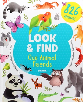 Паперова книга «Our Animal Friends», авторів Євгенія Попова, Лілу Рамі - фото №2 - мініатюра