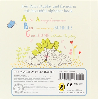 Бумажная книга «Peter Rabbit. P is for Peter. An ABC Book», автор Беатрис Поттер - фото №3 - миниатюра
