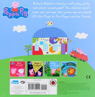 Бумажная книга «Peppa Pig. Peppa Loves Soft Play. A Lift-the-Flap Book», автор Клэр Сипи - фото №3 - миниатюра