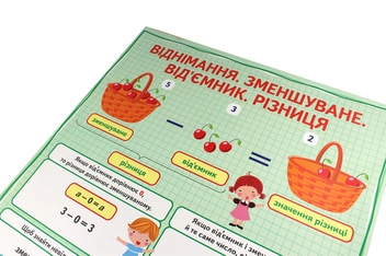 Бумажная книга «Математика. 1-2 класи. Плакати», авторов Галина Щербакова, Ксения Шевченко - фото №6 - миниатюра