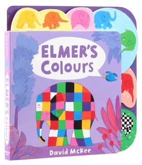 Паперова книга «Elmer's Colours», автор Девід Маккі - фото №3 - мініатюра