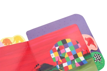 Паперова книга «Elmer's Colours», автор Девід Маккі - фото №7 - мініатюра