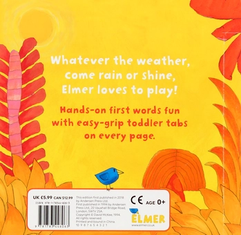 Бумажная книга «Elmer's Weather», автор Дэвид Макки - фото №5 - миниатюра
