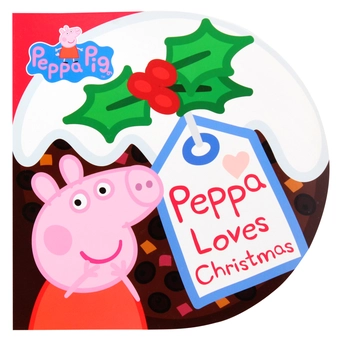 Паперова книга «Peppa Pig. Peppa Loves Christmas», автор Лорен Холовейті - фото №3 - мініатюра