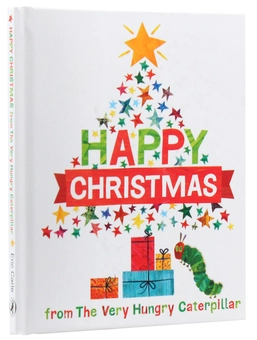 Паперова книга «Happy Christmas from the Very Hungry Caterpillar», автор Ерік Карл - фото №2 - мініатюра