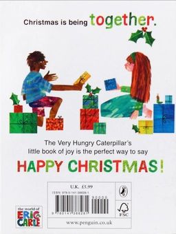 Паперова книга «Happy Christmas from the Very Hungry Caterpillar», автор Ерік Карл - фото №3 - мініатюра