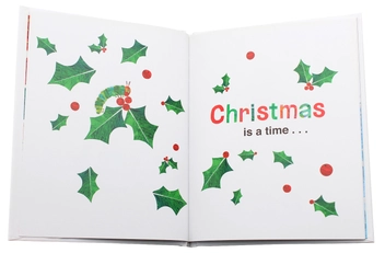 Паперова книга «Happy Christmas from the Very Hungry Caterpillar», автор Ерік Карл - фото №4 - мініатюра