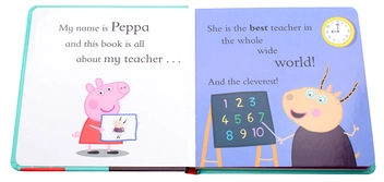 Бумажная книга «Peppa Pig. My Best Teacher», автор Лорен Холовэйти - фото №4 - миниатюра