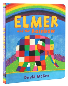 Паперова книга «Elmer and the Rainbow», автор Девід Маккі - фото №2 - мініатюра