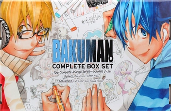 Бумажная книга «Bakuman. Complete Box Set (Volumes 1-20)», автор Цугуми Ооба - фото №3 - миниатюра