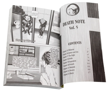 Паперова книга «Death Note. Volume 5», автор Цуґумі Ооба - фото №4 - мініатюра