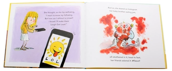 Паперова книга «Goldilocks. A Hashtag Cautionary Tale», автор Жанна Вілліс - фото №5 - мініатюра