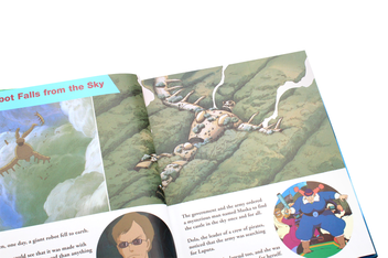 Бумажная книга «Castle in the Sky Picture Book», автор Хаяо Миядзаки - фото №6 - миниатюра