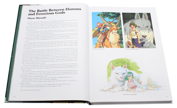 Паперова книга «The Art of Princess Mononoke», автор Хаяо Міядзакі - фото №4 - мініатюра