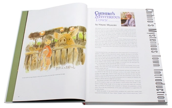 Бумажная книга «The Art of Spirited Away», автор Хаяо Миядзаки - фото №5 - миниатюра