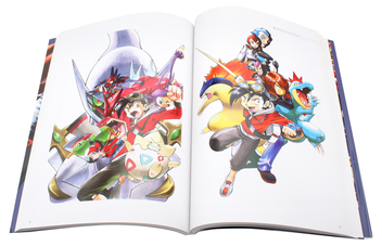 Паперова книга «Pokemon Adventures 20th Anniversary Illustration Book: The Art of Pokemon Adventures», автор Дайсуке Моріяма - фото №6 - мініатюра