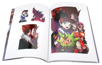 Паперова книга «Pokemon Adventures 20th Anniversary Illustration Book: The Art of Pokemon Adventures», автор Дайсуке Моріяма - фото №9 - мініатюра