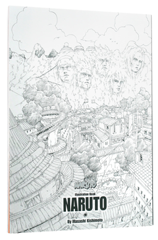 Паперова книга «Naruto Illustration Book», автор Масаси Кісімото - фото №5 - мініатюра