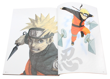 Паперова книга «Naruto Illustration Book», автор Масаси Кісімото - фото №6 - мініатюра