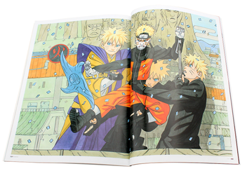 Паперова книга «Naruto Illustration Book», автор Масаси Кісімото - фото №7 - мініатюра