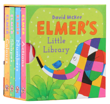 Бумажная книга «Elmer’s Little Library», автор Дэвид Макки - фото №12 - миниатюра