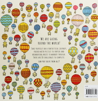 Паперова книга «Around the World in 80 Puzzles», автор Олександра Артимовська - фото №2 - мініатюра