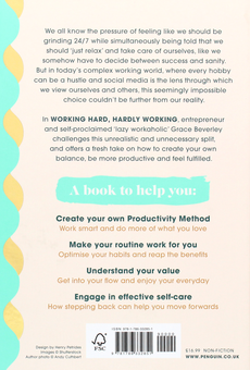Бумажная книга «Working Hard, Hardly Working. How to achieve more, stress less and feel fulfilled», автор Грейс Беверли - фото №2 - миниатюра