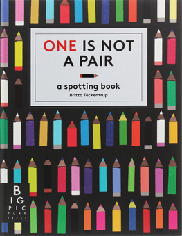 Паперова книга «One is Not a Pair», автор Брітта Текентрап - фото №1 - мініатюра