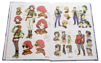 Бумажная книга «Haruhiko Mikimoto Character Design Archives», автор Харухико Микимото - фото №8 - миниатюра