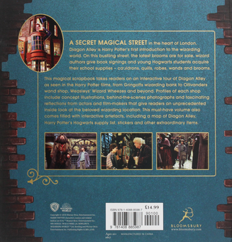 Бумажная книга «Harry Potter. Diagon Alley. A Movie Scrapbook», автор Братья Уорнэр - фото №3 - миниатюра