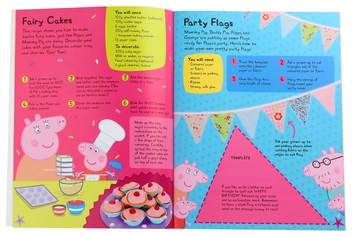 Паперова книга «Peppa Pig. Peppa’s Party. A Make-and-Do Book», автор Сью Ніколсон - фото №4 - мініатюра