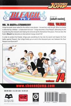 Паперова книга «Bleach. Volume 74», автор Тайто Кубо - фото №2 - мініатюра