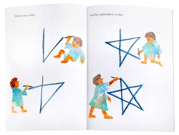 Бумажная книга «Draw Me a Star», автор Эрик Карл - фото №3 - миниатюра