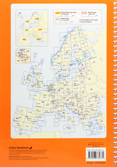 Паперова книга «2021 Collins Essential Road Atlas Europe» - фото №2 - мініатюра