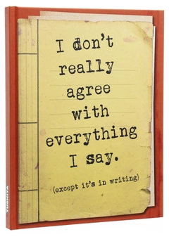 Паперова книга «I Don't Really Agree with Everything I Say» - фото №3 - мініатюра