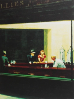 Бумажная книга «Hopper. Nighthawks» - фото №1 - миниатюра