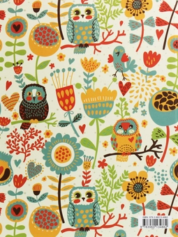 Бумажная книга «Owls Patterns» - фото №2 - миниатюра