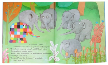 Паперова книга «Elmer and Wilbur», автор Девід Маккі - фото №4 - мініатюра