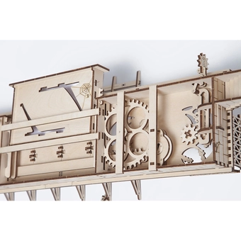  «Механический 3D пазл Ukrainian Gears Перрон (70013)», бренда Ukrainian Gears / UGears - фото №8 - миниатюра