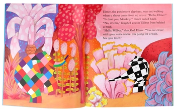 Паперова книга «Elmer and Butterfly», автор Девід Маккі - фото №4 - мініатюра