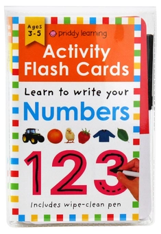 Бумажная книга «Activity Flash Cards Numbers (+ with a wipe clean pen)», автор Роджер Придди - фото №2 - миниатюра