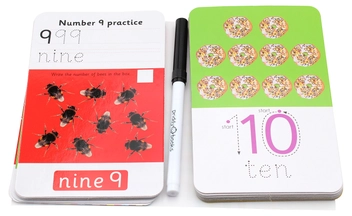 Бумажная книга «Activity Flash Cards Numbers (+ with a wipe clean pen)», автор Роджер Придди - фото №4 - миниатюра