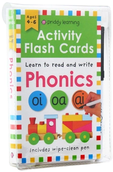 Бумажная книга «Activity Flash Cards. Phonics (+ with a wipe clean pen)», автор Роджер Придди - фото №1 - миниатюра