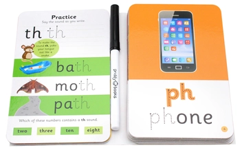 Бумажная книга «Activity Flash Cards. Phonics (+ with a wipe clean pen)», автор Роджер Придди - фото №4 - миниатюра