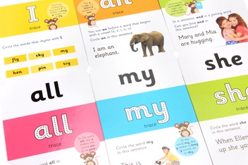 Бумажная книга «Activity Flash Cards Sight Words (+ with a wipe clean pen)», автор Роджер Придди - фото №5 - миниатюра