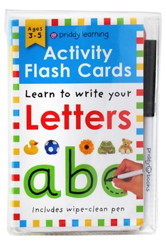 Бумажная книга «Activity Flash Cards Letters (+ with a wipe clean pen)», автор Роджер Придди - фото №2 - миниатюра