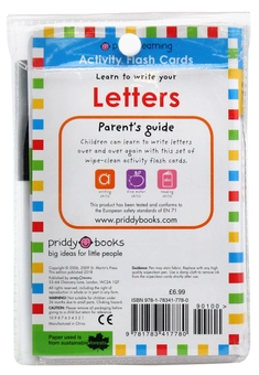 Бумажная книга «Activity Flash Cards Letters (+ with a wipe clean pen)», автор Роджер Придди - фото №3 - миниатюра